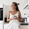 Vonmählen Aura Mini magnetisches kabelloses Ladepad, weiß