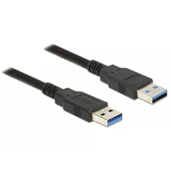 USB-Kabel DeLOCK 85060 USB 3.2 Gen 1 1m Schwarz