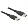 USB-Kabel DeLOCK 85060 USB 3.2 Gen 1 1m Schwarz