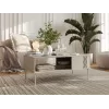 TRESSE Bank / Tisch 110x60x40 Kaschmir matt