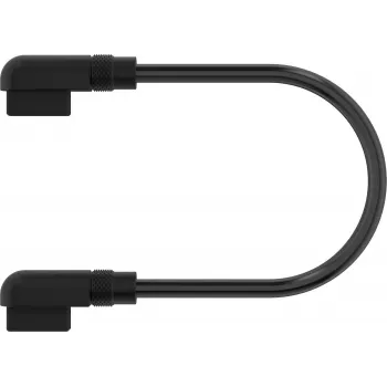 Corsair iCUE LINK Kabel 2x 135mm mit schlanken 90A°-Steckern Schwarz