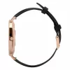 Leder-Smartwatch Garett Verona Gold-Schwarz