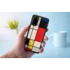 Handyhülle Man and Wood für Samsung Galaxy S20 — Holz schwarz