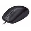 Logitech M90 kabelgebundene optische Büromaus — 1000 DPI, beidhändig, USB Typ-A, schwarz