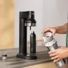 BRITA Karbonisierflasche 650 ml, Edelstahl, schwarz, spülmaschinenfest