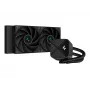 All-in-One-Flüssigkeitskühler DeepCool LS520S — 120-mm-Lüfter, 500–2250 U/min, schwarz, unterstützt LGA1700/AM5/TR4