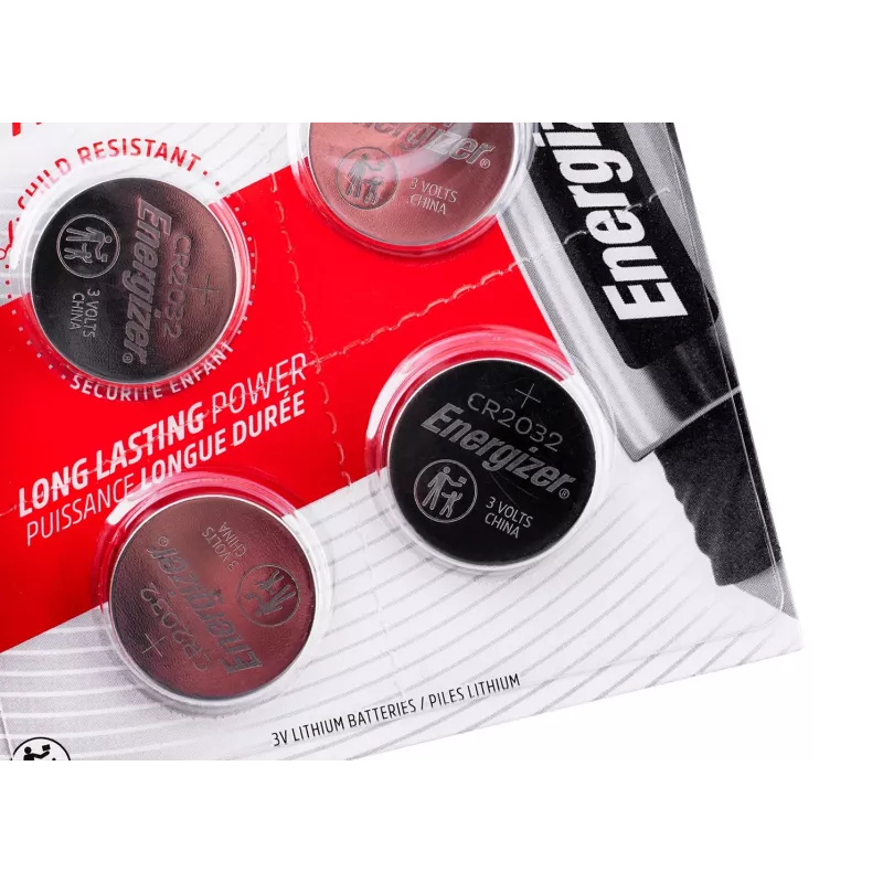 ENERGIZER BATTERY SPECIALIZED CR2032, 4 Stück, 3V, ECO