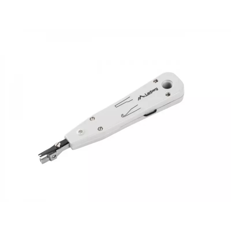 LANBERG Netzwerk-Werkzeugset Tester Abisolierer Crimpzange NT-0301 – RJ-12-Stecker-Unterstützung