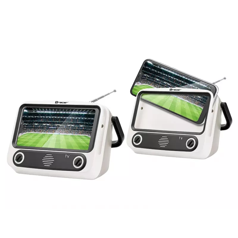 Mobiler Ständer TRACER T-MLX48046 mit Bluetooth-Lautsprecher, verstellbare Telefon-/Tablet-Halterung