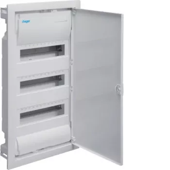Hager VU36NE Elektrogehäuse IP30 Breite 348 mm Tiefe 94,5 mm Höhe 630 mm