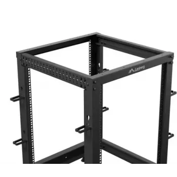 Freistehendes Rack Lanberg OR01-6115-B 15U Schwarz 600 kg Kapazität