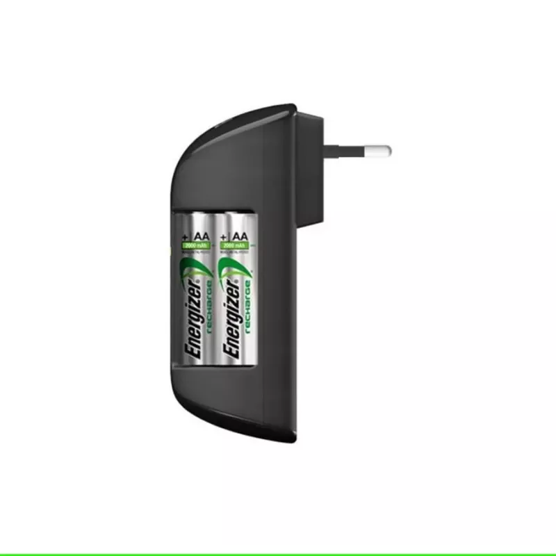 Batterieladegerät Energizer Pro Charger AC 4‑fach für AA/AAA NiMH, 100–240 V, 2000 mAh enthalten
