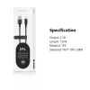 USB-A auf Lightning Kabel Orsen S9L 1 m 2,1A — schwarz