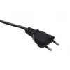 Savio - Netzkabel 2-polig M 3m CL-105 Schwarz - Kabel (CL-105)