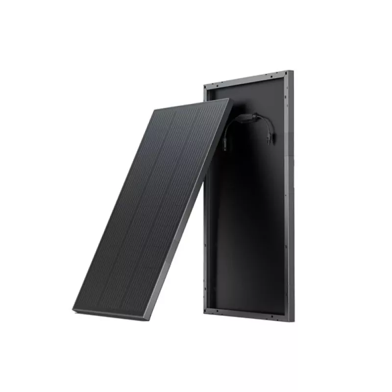 EcoFlow ZMS331 Solar Panel 100W Monocrystalline Silicon Schwarz IP68