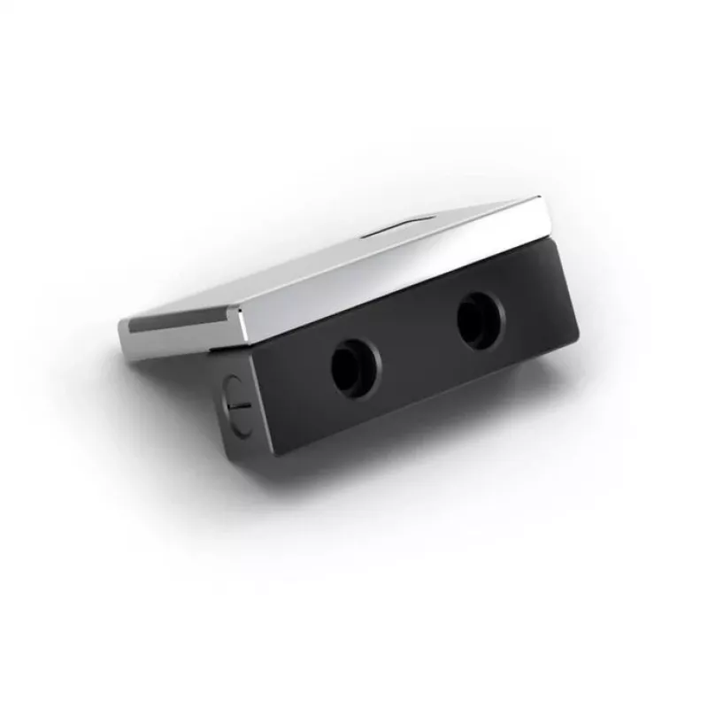 Wasserkühlungsanschluss Alphacool Eisblock Aurora 180° (Modell 13763) — RGB-kompatibel, 180° abgewinkelter Anschluss