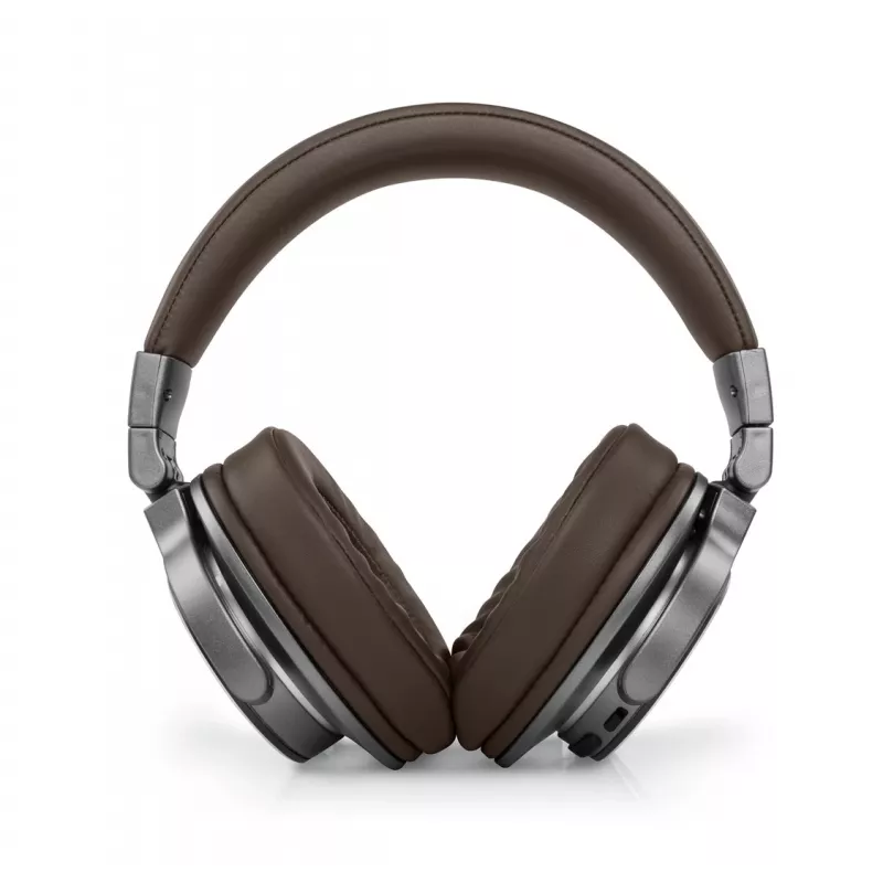 Muse M-278 BT Headset Kabelloser Kopfhörer Bügel Mikro-USB Bluetooth Braun, Silber
