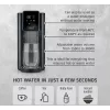 Caso Turbo Heißwasserspender | HW 616 | Wasserspender | 2600 W | 2,5 L | Kunststoff/Edelstahl | Schwarz/Edelstahl
