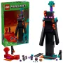 Konstruktionsspielzeug LEGO Minecraft Set 21279 Der Enderman-Turm, 867 Teile, 2 Minifiguren, 450 mm Höhe
