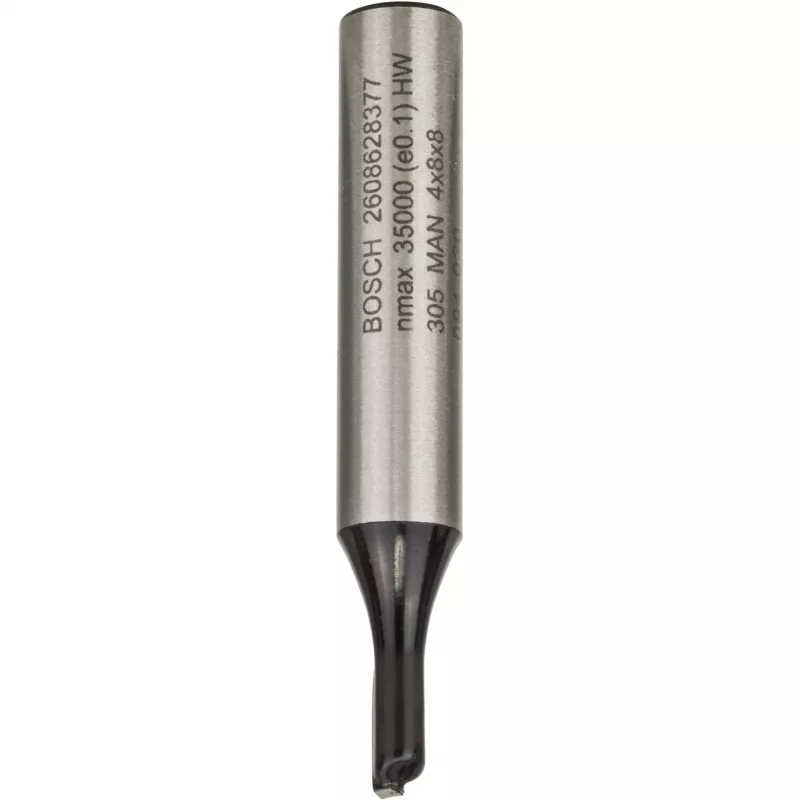Gerader Fräser Bosch 2 608 628 377 Länge 51 mm Arbeitslänge 8 mm