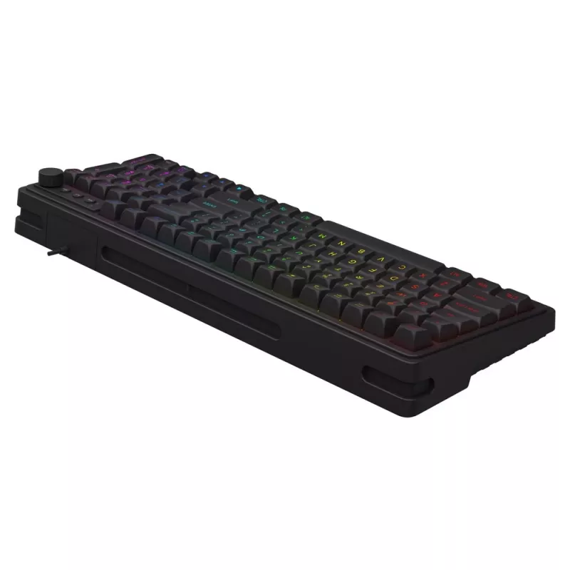 Savio Galaxis Gaming-Tastatur USB QWERTY US Englisch Schwarz
