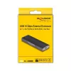 SSD-Gehäuse DeLOCK Externes USB Type-C Combo-Gehäuse für M.2 NVMe PCIe oder SATA SSD werkzeugfrei