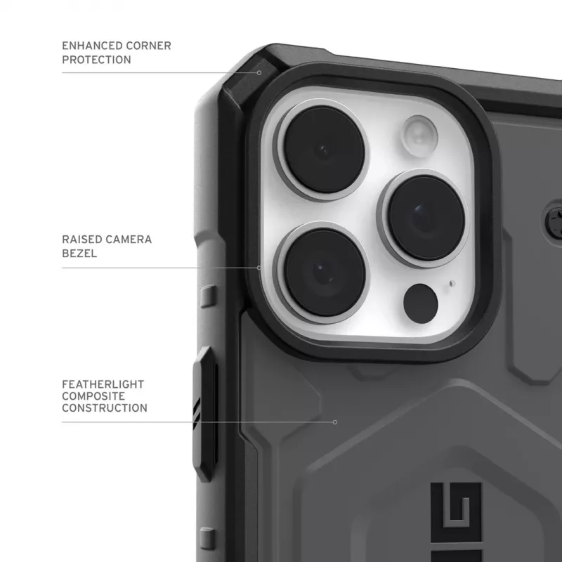 Urban Armor Gear Pathfinder Handyhülle 16 cm (6,3) Cover Silber