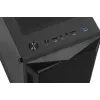 PC-Gehäuse IBOX LUPUS 27 Midi Tower ATX, gehärtetes Glas, RGB, 455×200×380 mm, unterstützt ATX, GPU bis zu 32 cm