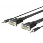 Vivolink PROVGAMCS1.8 Videokabel-Adapter 1,8 m VGA (D-Sub) + 3,5 mm Schwarz