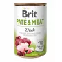 BRIT Pate&Meat Adult Duck - Nassfutter für Hunde - 400 g