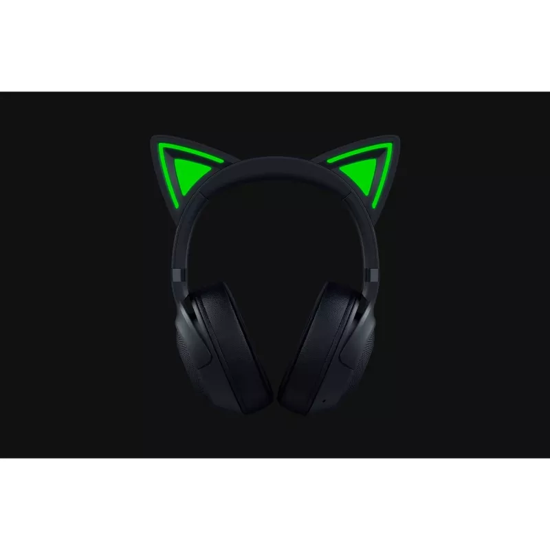 Headset Razer Kraken Kitty V2 BT — Kabelloses Bluetooth, ohrumschließend, Kopfbügel, 20–20000 Hz, 325 g, Schwarz