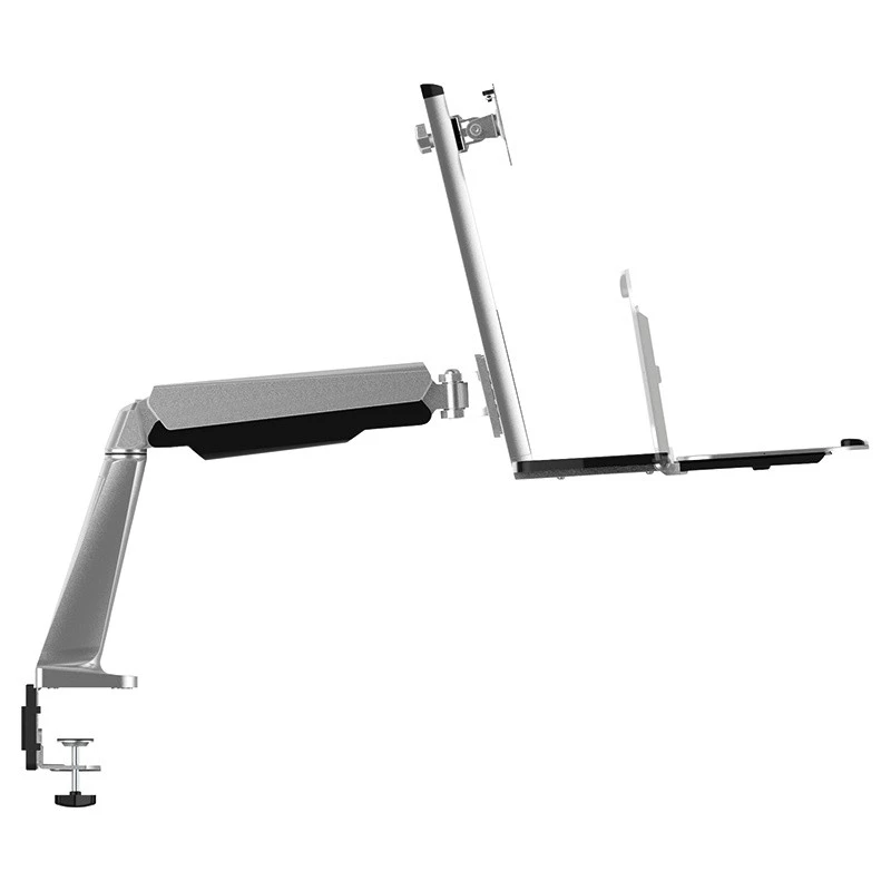 Monitorhalterung LogiLink BP0040 81,3 cm (32 Zoll) Tisch Aluminium