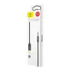 Baseus Yiven Audiokabel USB-C auf Miniklinke 3,5 mm, 1,2 m (Schwarz)