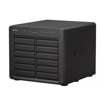 NAS Synology DS2422+; Tower; 12x (3,5 SATA HDD/2,5 SATA HDD/2,5 SATA SSD); AMD Ryzen V1500B;,4 GB DDR4 (max. 32GB),4 x 1GbE RJ-45