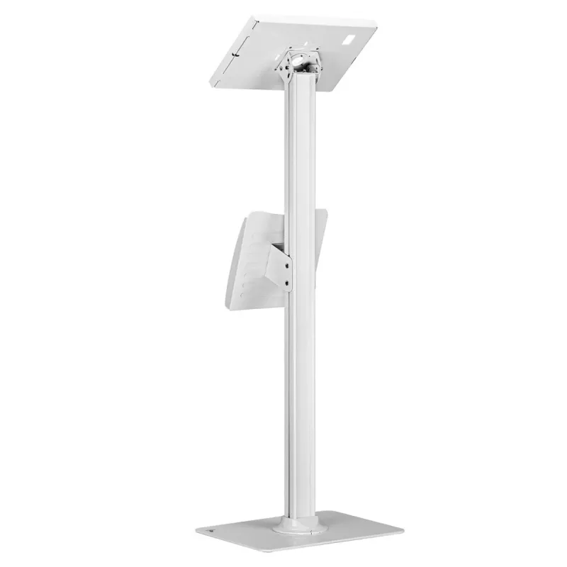 Tablet-Bodenständer MACLEAN MC-476W höhenverstellbar, universelle Kompatibilität für Tablets