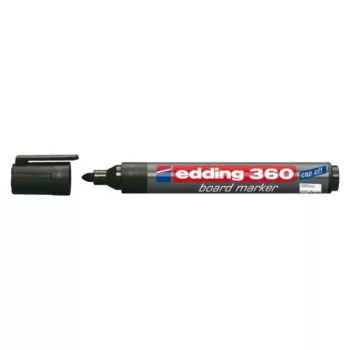 Marker Edding e-360 Schwarz 1 Stück Schreibfarben Schwarz