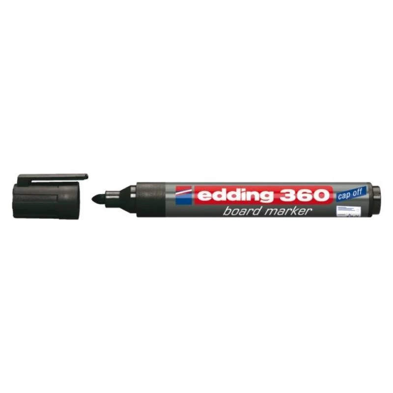 Marker Edding e-360 Schwarz 1 Stück Schreibfarben Schwarz