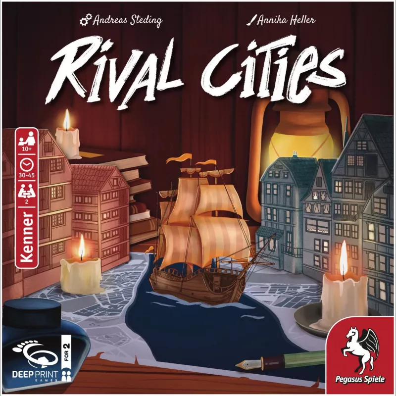 Deep Pint Games Rival Cities, Gesellschaftsspiel
