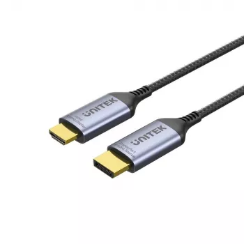 UNITEK KABEL DISPLAYPORT 1.4 AUF HDMI 2.1, 8K, 1,8 M