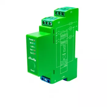 Shelly Pro Dimmer 2PM Unterputz Blau, Grün, Grau