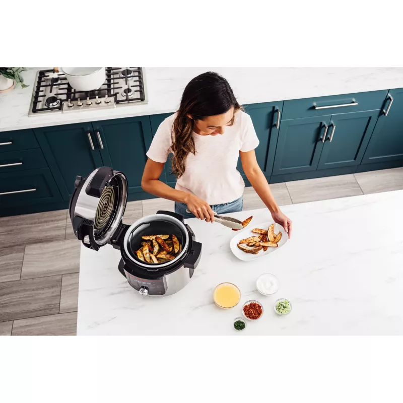 Multikocher Ninja OL750EU 7,5 L 1760 W Schwarz Edelstahl, 14 Automatikprogramme