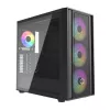 PC-Gehäuse Cooler Master MasterBox 600 Desktop Schwarz