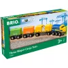 Train BRIO Three-Wagon Cargo Train