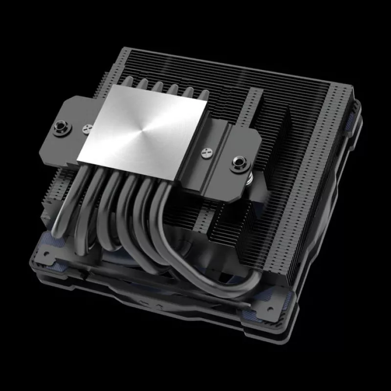 Akasa ALUCIA H6LS M2 CPU-Kühler - 120 mm schwarz Blau (AK-CC4030HP01)
