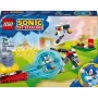Konstruktionsspielzeug LEGO Sonic the Hedgehog 77001 Campfire Showdown Spielset, 177 Teile, 1 Minifigur, Alter 7+