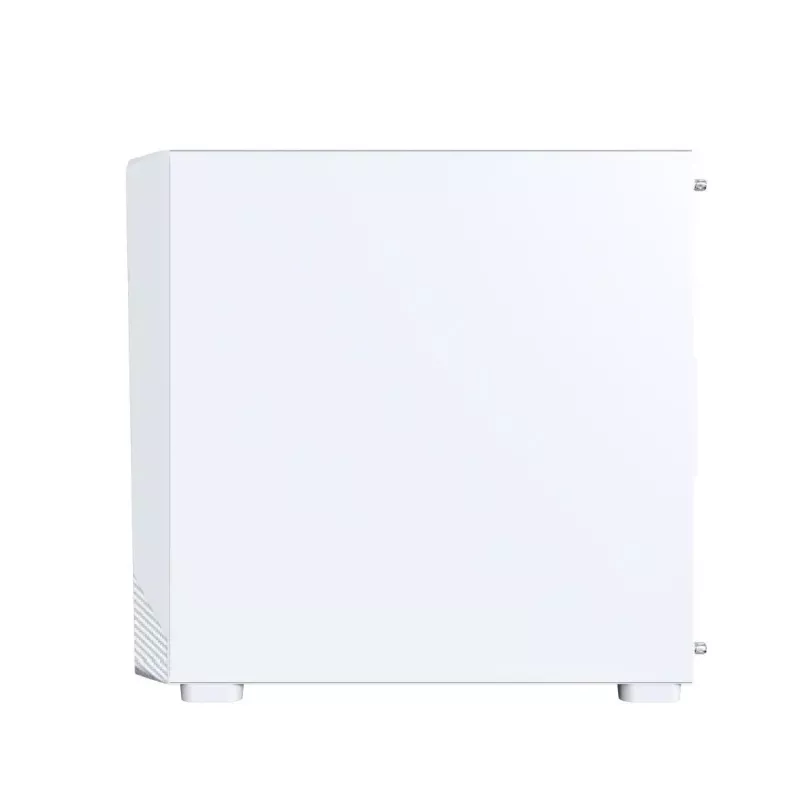 PC-Gehäuse Montech X5M (W) Micro Tower, Weiß — Micro-ATX/Mini-ITX, unterstützt ATX-Netzteile, 3x120 mm vorne, 1x120 mm hinten, 2x 3,5-Zoll-Schächte, 4x 2,5-Zoll-Schächte