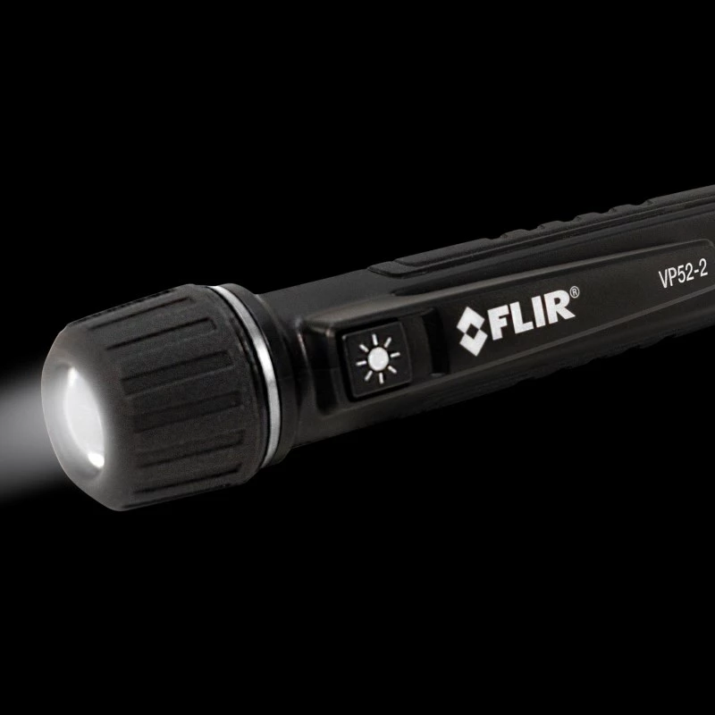 FLIR VP52-2 berührungsloser Spannungsprüfer CAT IV 1000 V LED, Vibration, akustisch Taschenformat Schwarz