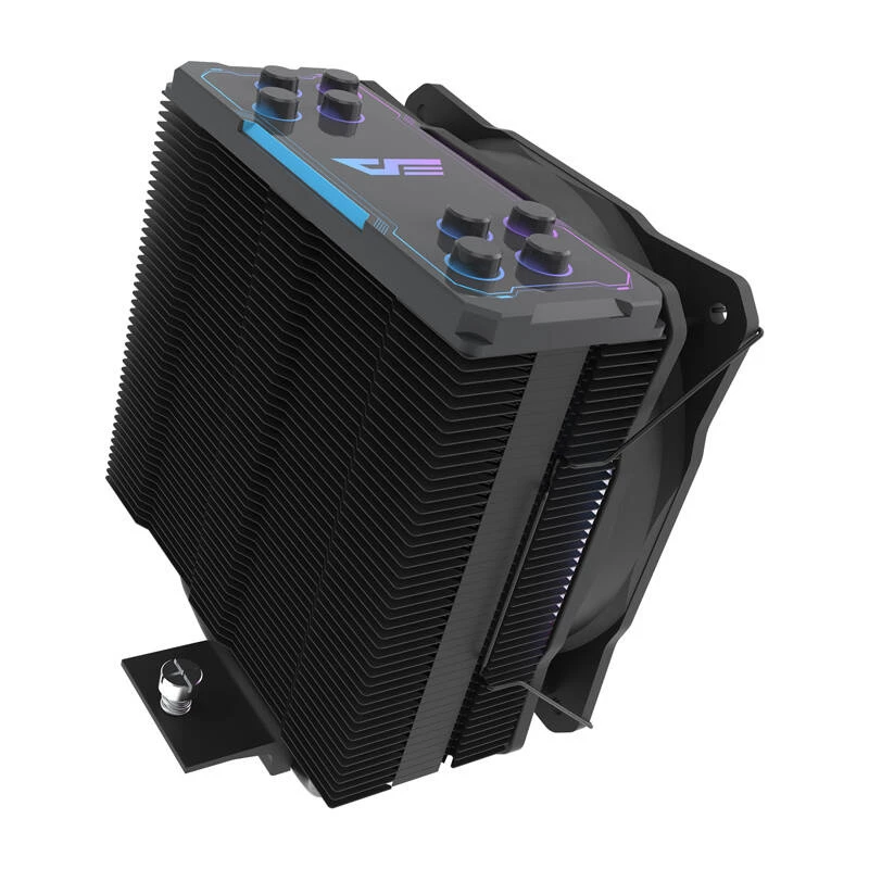 240mm Darkflash Computer-Radiator Z4 PRO MIST Schwarz mit RGB-Beleuchtung