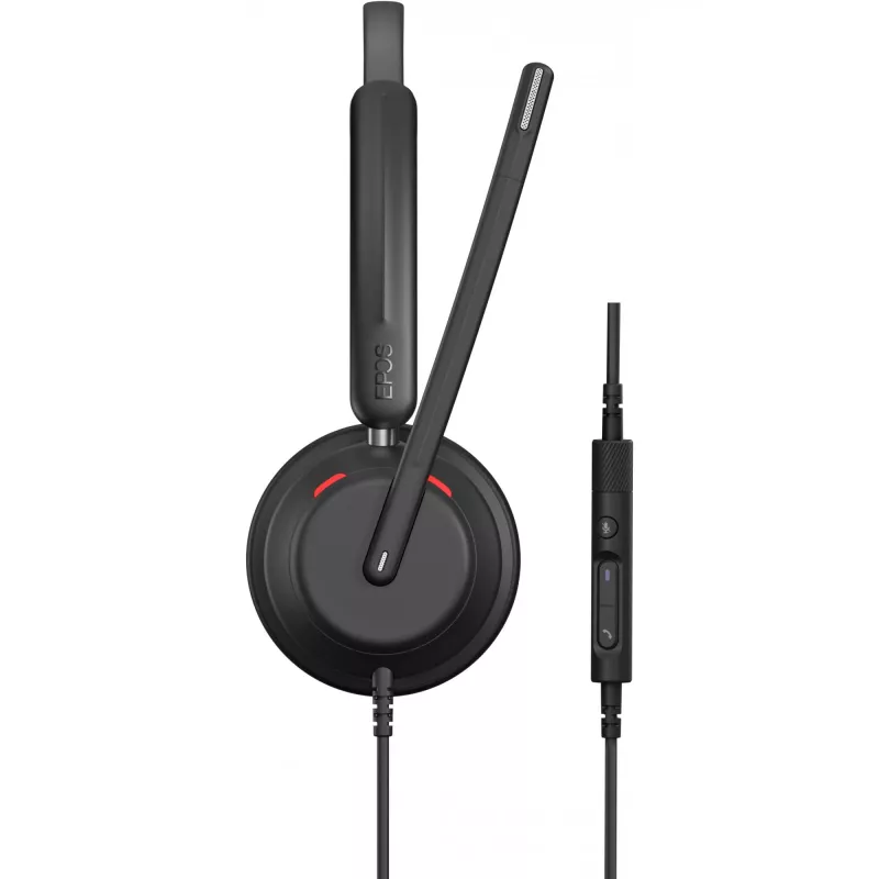 EPOS IMPACT 760T - Headset - On-Ear - Kabelgebunden - USB-C - Schwarz - Zertifiziert für Microsoft Teams (1001214)