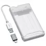 GrauGear externes Festplattengehäuse 2.5HDD/SSD USB 3.2 Alu - Laufwerksgehäuse - 2,5